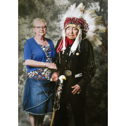 Dave Bald Eagle. La longue vie d’un Chef Sioux - Lakota au destin
extraordinaire. Photo: DR.