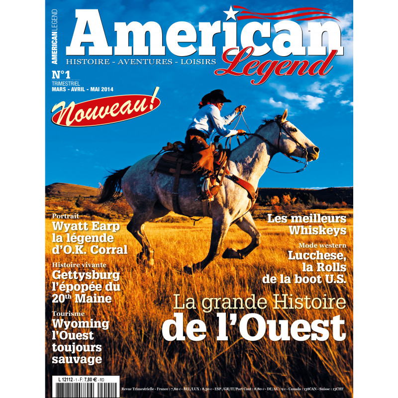 Couverture American Legend Magazine n°1