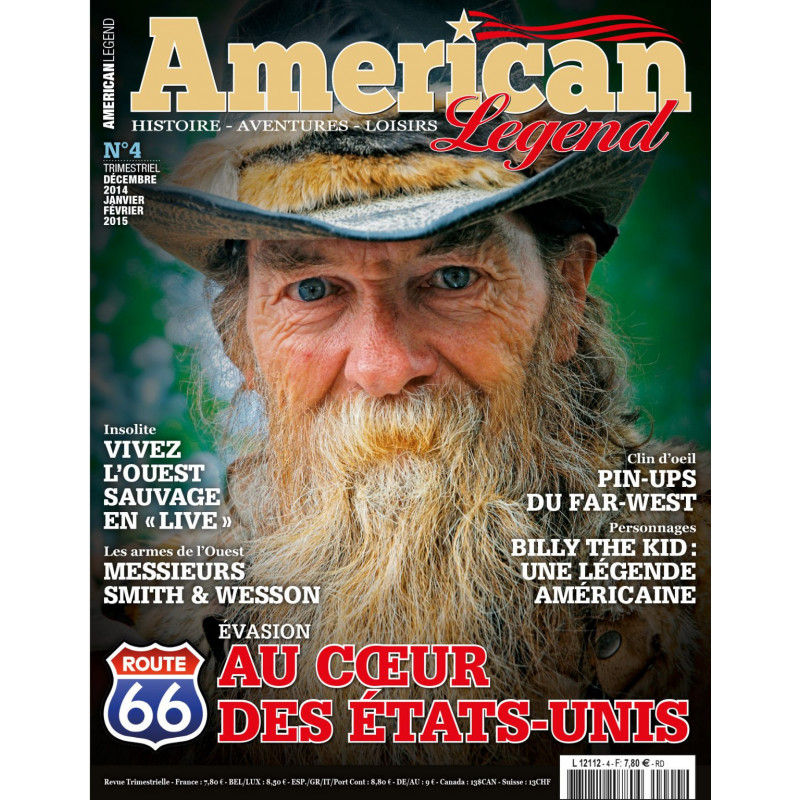 Couverture American Legend Magazine n°4