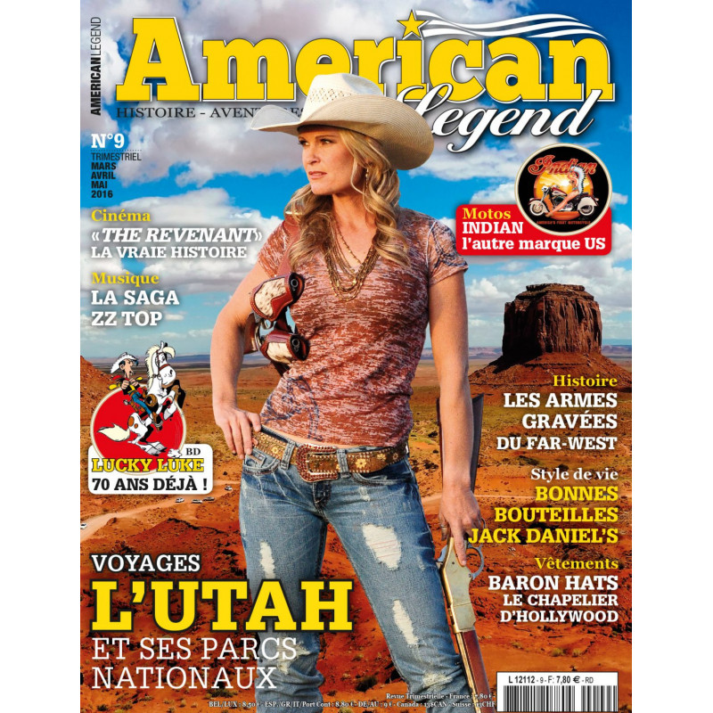 Couverture American Legend Magazine n°9
