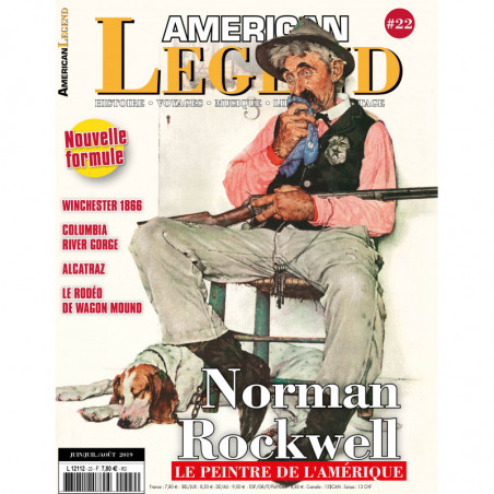 Couverture American Legend Magazine n°22